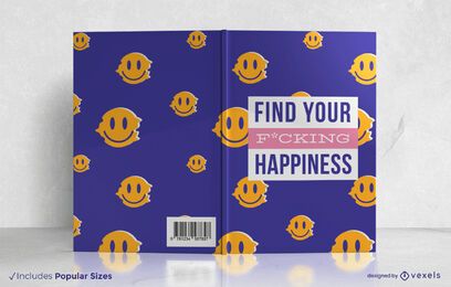 Find your happiness book cover design Find your happiness book cover design