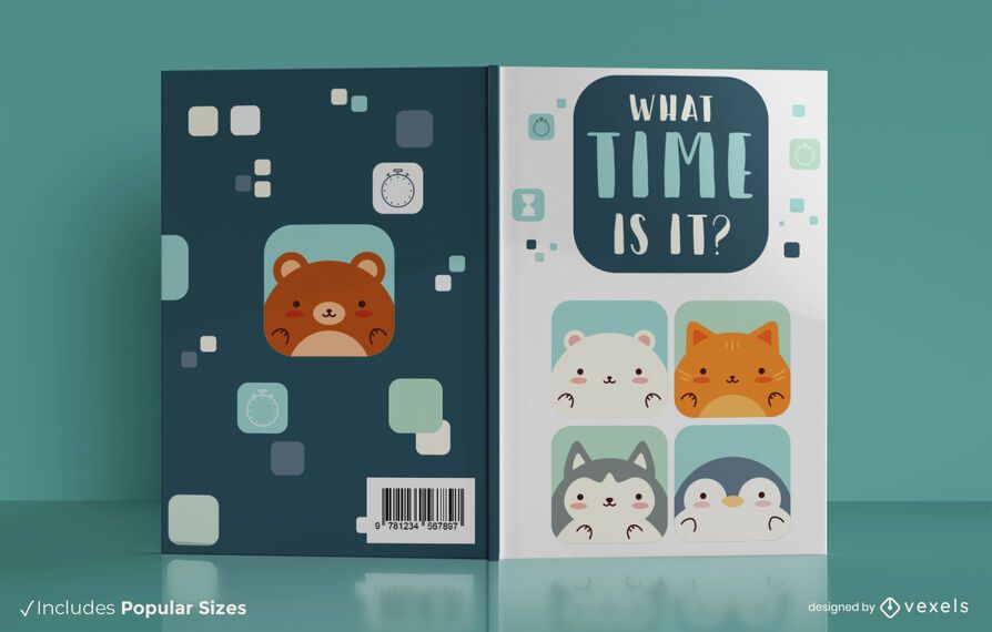Telling time book cover design Telling time book cover design