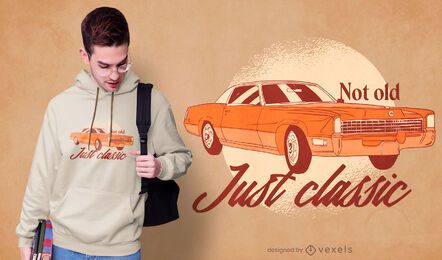 Just classic car t-shirt design Just classic car t-shirt design