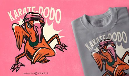 Karate Dodo T-Shirt Design Karate Dodo T-Shirt Design