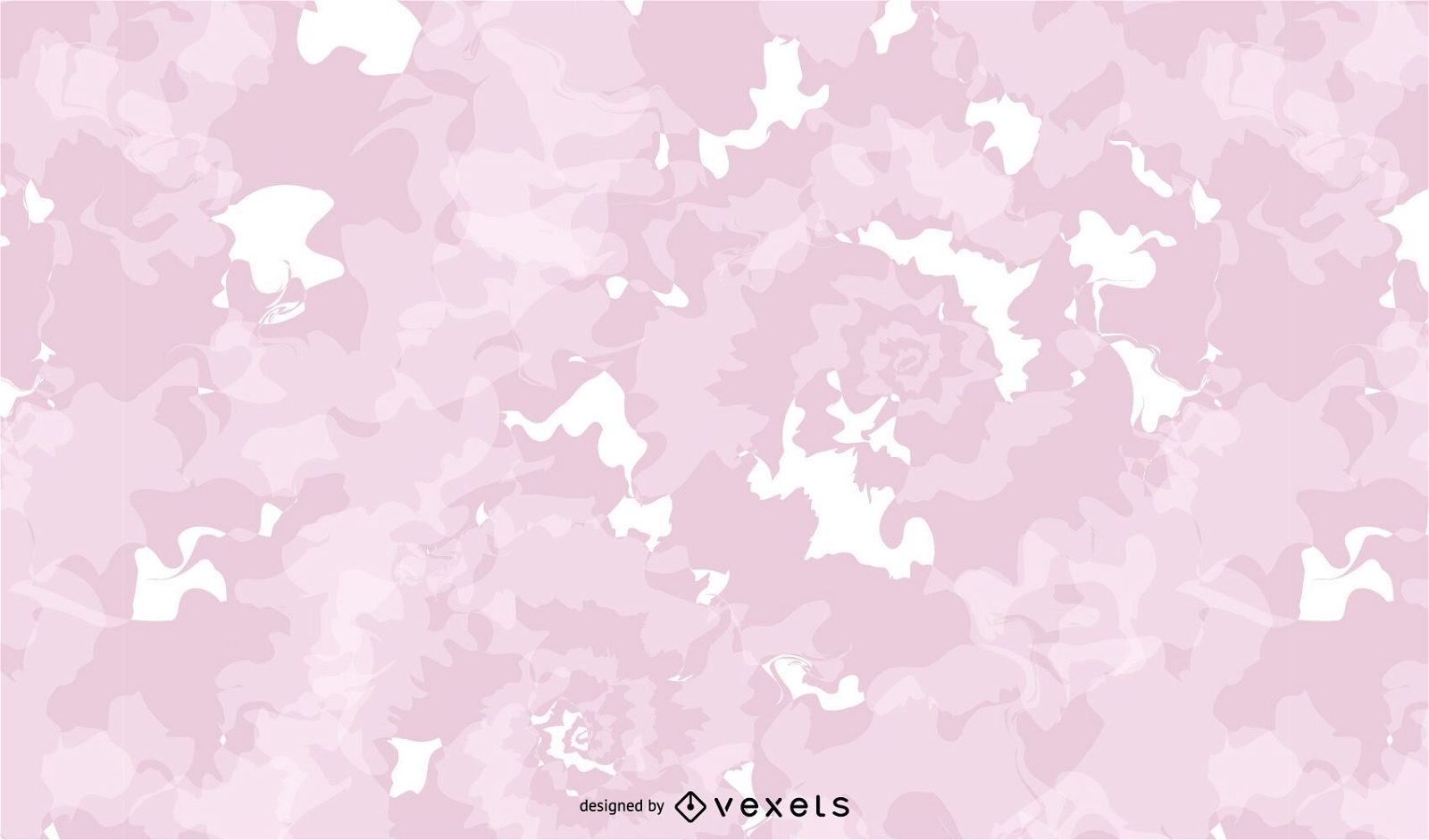 Diseño de patrón de teñido anudado rosa