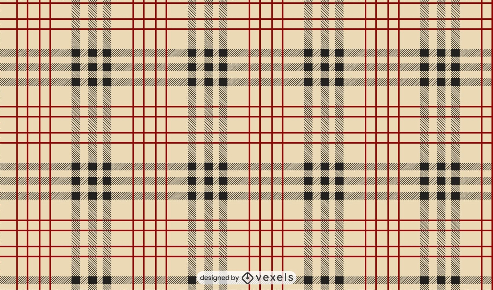 Burberry check pattern design