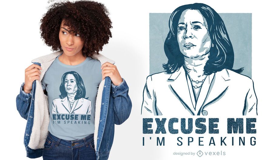 Kamala Zitat T-Shirt Design Kamala Zitat T-Shirt Design