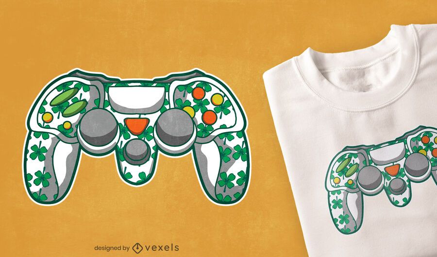St patricks controller t-shirt design St patricks controller t-shirt design