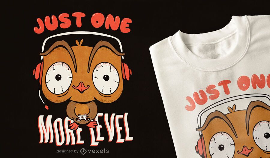 Diseño de camiseta de un nivel más Diseño de camiseta de un nivel más