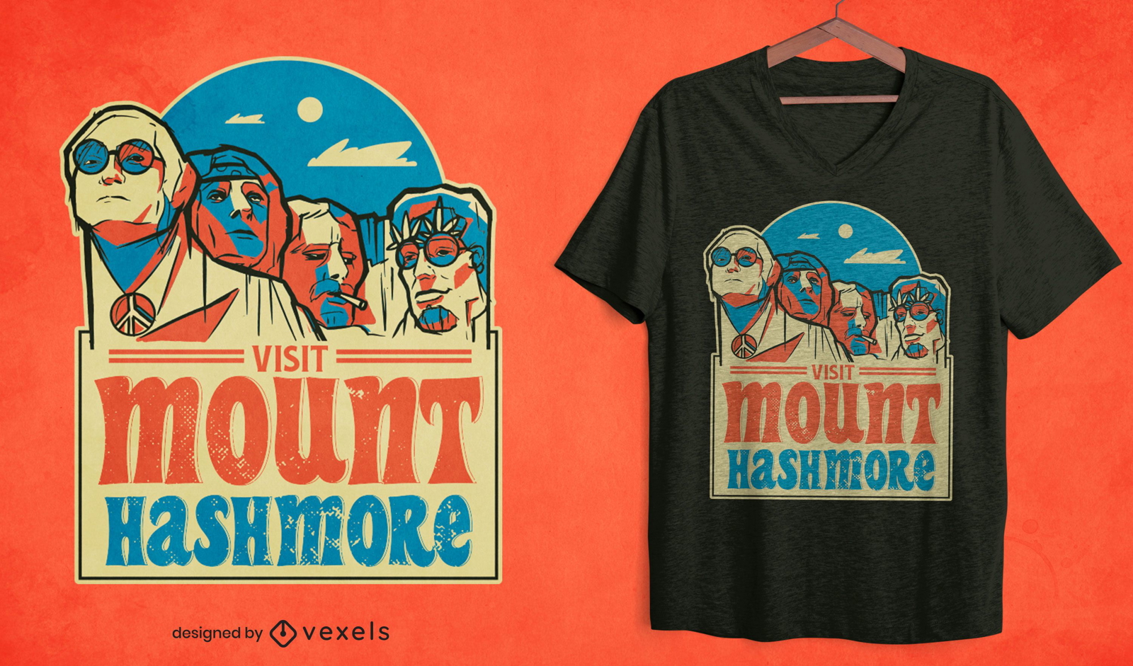 Design de t-shirt Mount hashmore