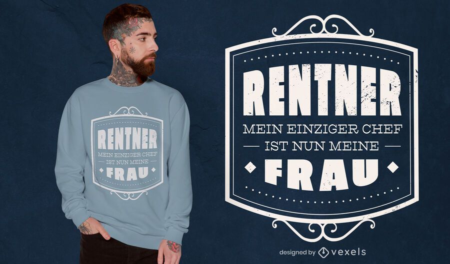 Retiree quote t-shirt design Retiree quote t-shirt design