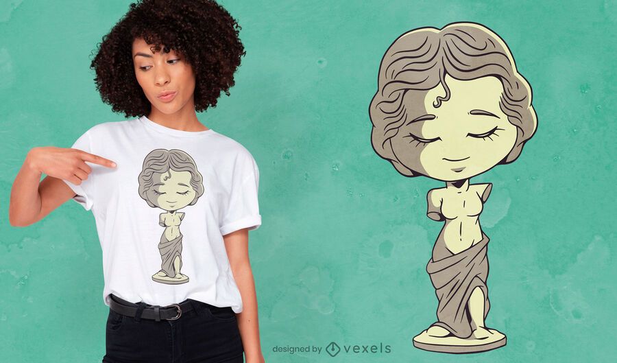 Venus Chibi T-Shirt Design Venus Chibi T-Shirt Design