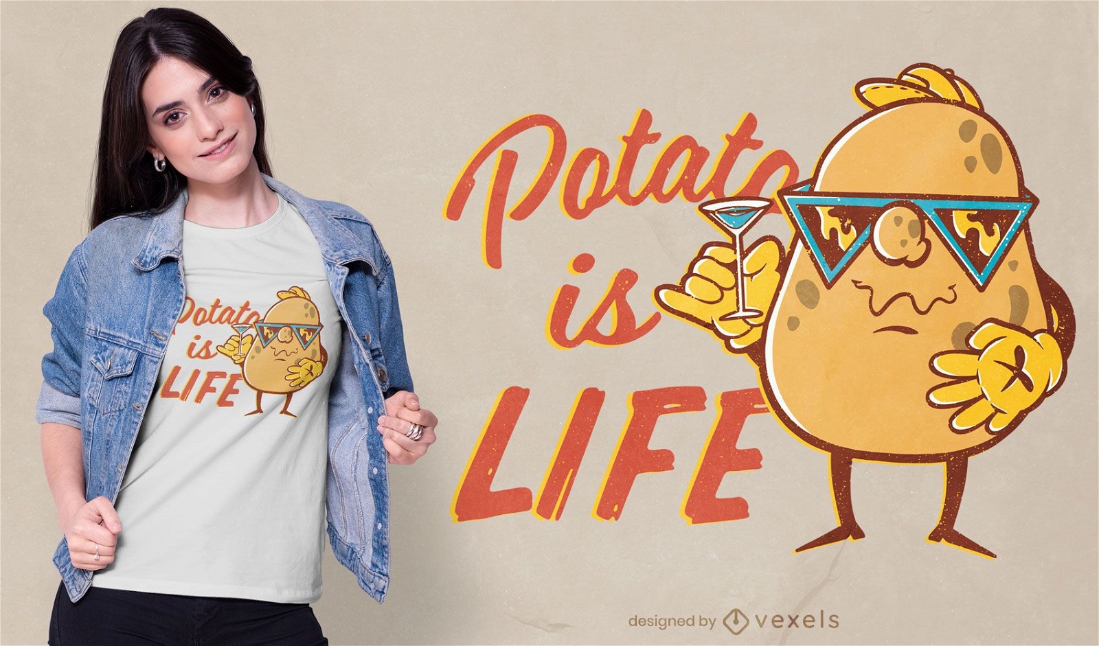Batata ? o design de camisetas da vida