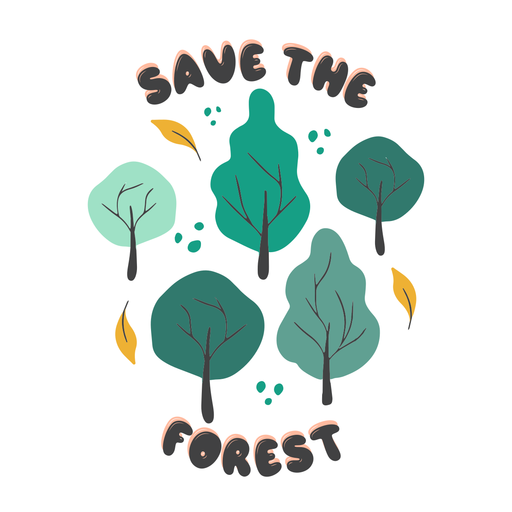 Salva la insignia del bosque