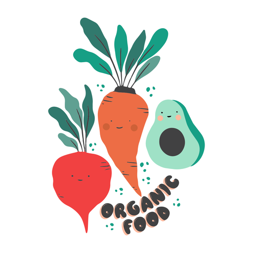 Organic food badge