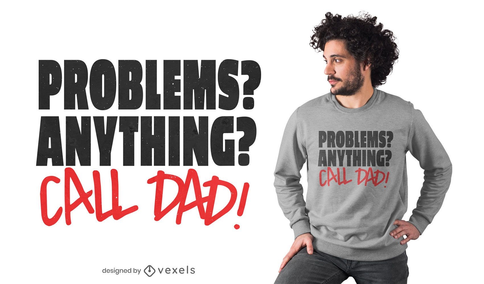 Call dad t-shirt design