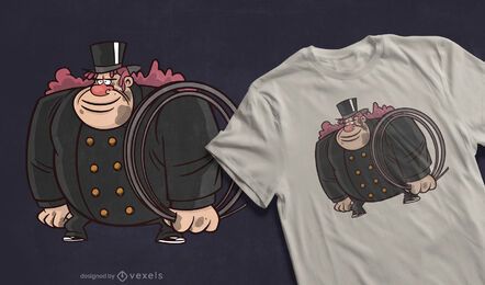 Design de camiseta para varredor de chaminés