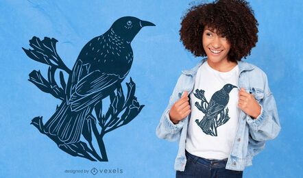 Tui Vogelausschnitt T-Shirt Design