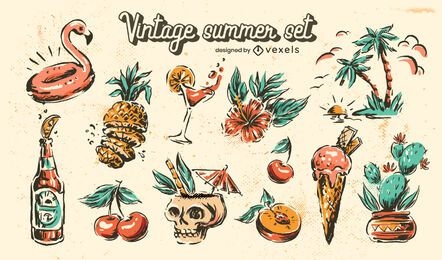 Vintage summer set