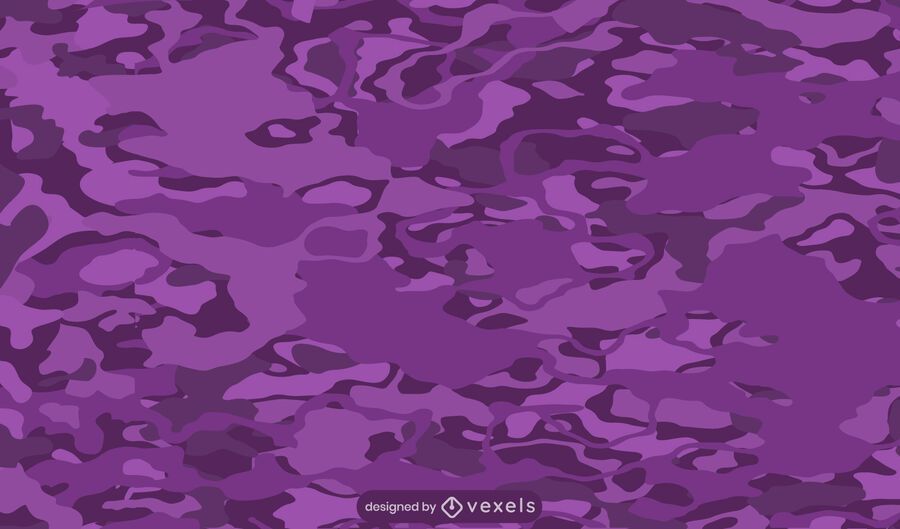 Purple Camouflage Pattern Design - Vector Download