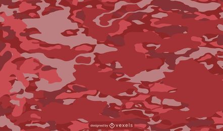 Diseño de patrón de camuflaje rojo