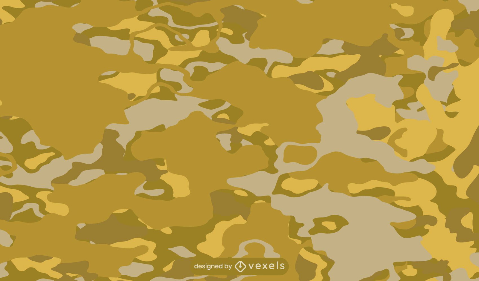 Design de padr?o de camuflagem dourado