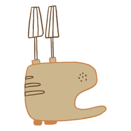 Mixer machine flat PNG Design