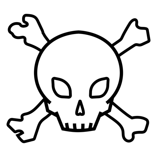 Skull bones symbol