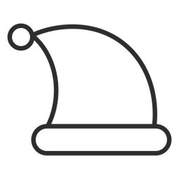 Tração de chapéu a dormir à noite Desenho PNG