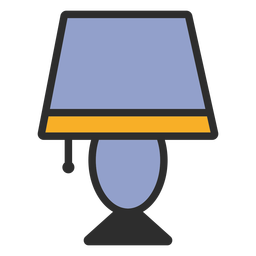 Traço colorido claro da mesa Desenho PNG
