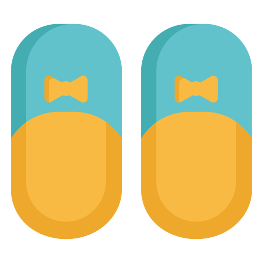 Zapatillas, zapatos para dormir Diseño PNG