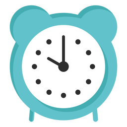 Alarm clock time flat