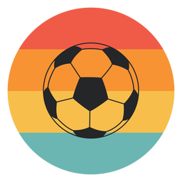 pix Bola Png Colorida bola de futebol plana colorida baixar