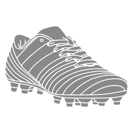 Soccer professional shoe cut-out PNG Design