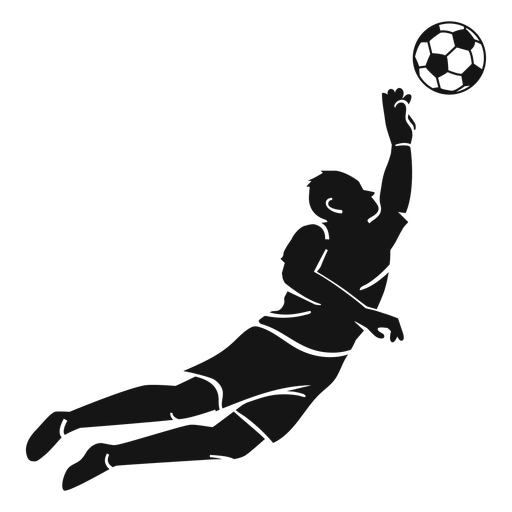 Spieler Fu?ball Sport Ausschnitt PNG-Design