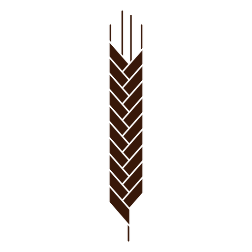 Wheat spike rectangle cut-out