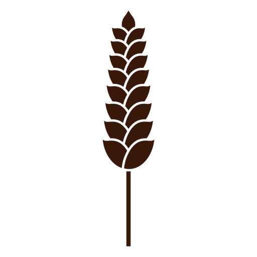 Geometric wheat design PNG Design