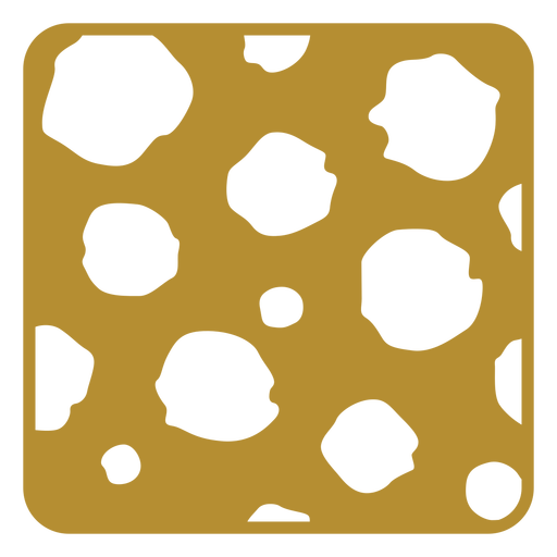 Cheetah wild animal print PNG Design