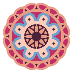 cor detalhada das mandalas - 2 Desenho PNG