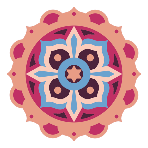 cor detalhada das mandalas - 3 Desenho PNG