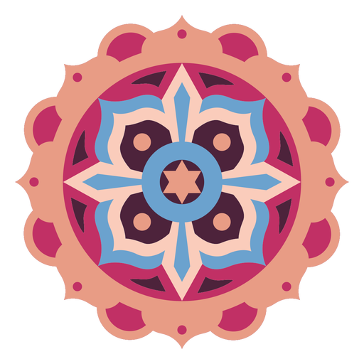 Mandala star flat