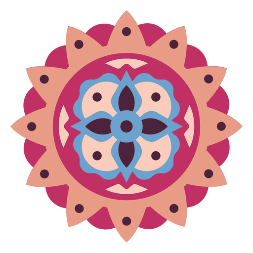 cor detalhada das mandalas - 5 Desenho PNG