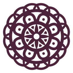 mandalas detallados - 2 Diseño PNG