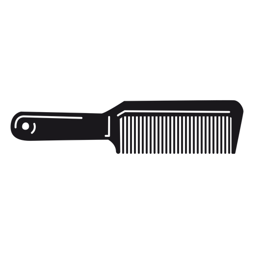 Hair comb cut-out PNG Design