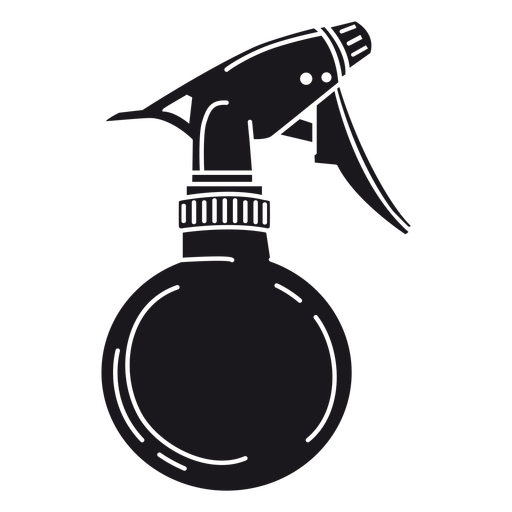 Hair spray bottle cut-out PNG Design