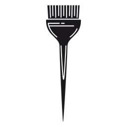 Hair dye tint brush cut-out PNG Design