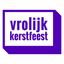 Vrolijk kerstfeest batge PNG Design