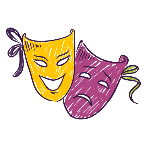 Desenho De Esboço Máscaras Teatro PNG , Desenho De Teatro, Desenho De  Máscara, Arte Imagem PNG e Vetor Para Download Gratuito