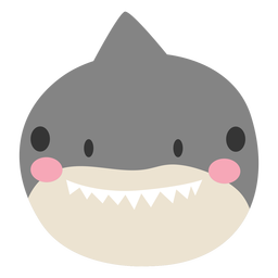 Shark head cute