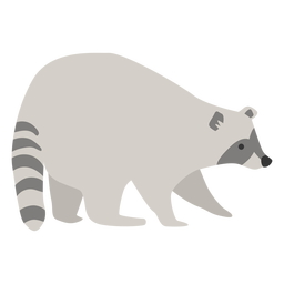 Raccoon Animal Cute PNG & SVG Design For T-Shirts