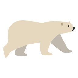 Polar Bear Animal Walking Png & Svg Design For T-shirts