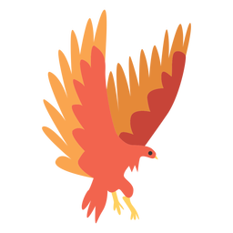 Animal pássaro fênix selvagem Desenho PNG