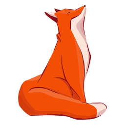Proud fox animal Transparent PNG