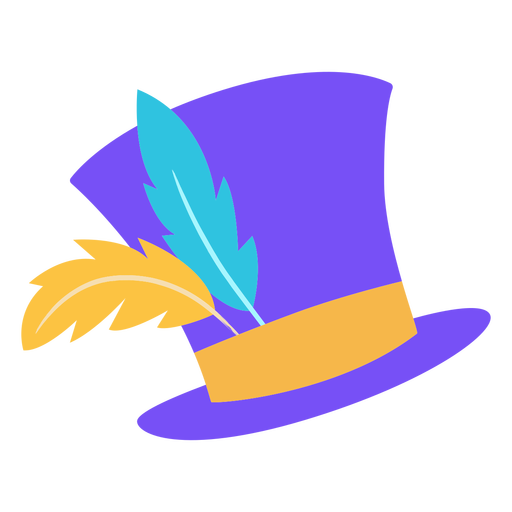 Carnival top hat PNG Design